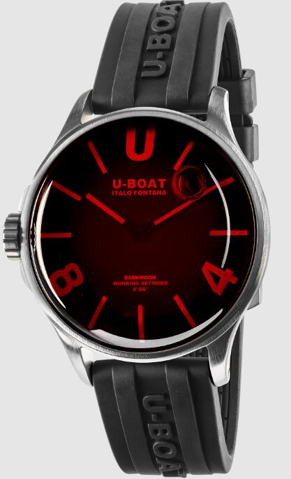 Replica U-BOAT Watch DARKMOON 40 MM SS RED GLASS 9305